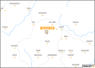 map of Biambod