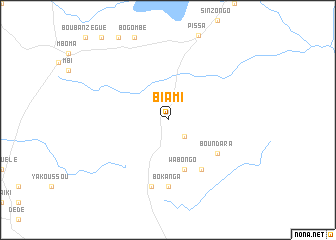 map of Biami