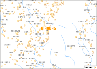 map of Biamoas