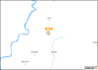 map of Biam