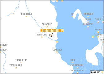 map of Biananambu