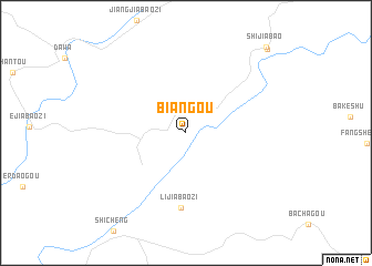 map of Biangou