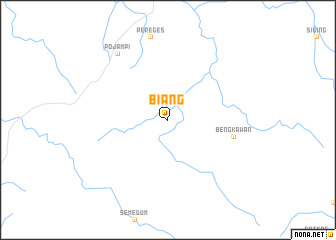 map of Biang