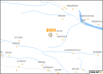 map of Biāni
