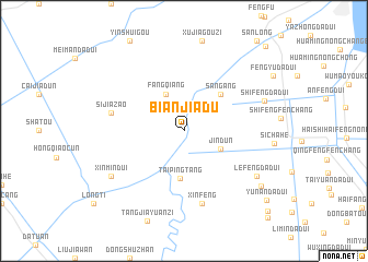 map of Bianjiadu