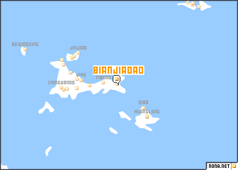map of Bianjiao\