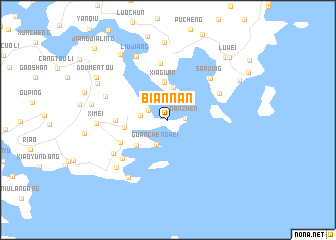 map of Biannan