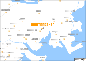 map of Biantangzhen