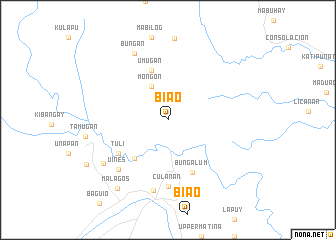 map of Biao