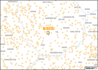 map of Biārai