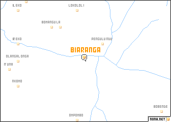 map of Biaranga