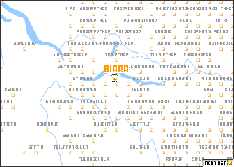 map of Biāra