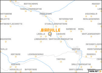 map of Biarville