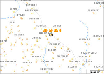 map of Bīāshūsh
