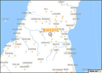 map of Biasong