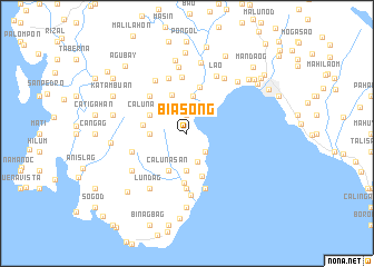 map of Biasong