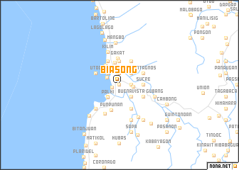 map of Biasong