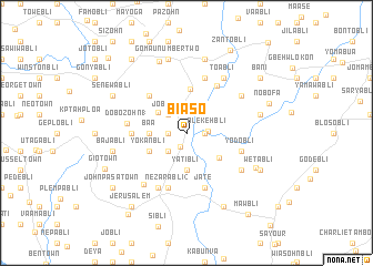 map of Biaso