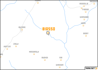 map of Biasso