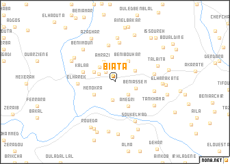 map of Biata