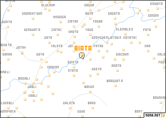 map of Biata