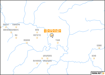 map of Biawaria