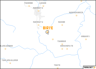 map of Biaye