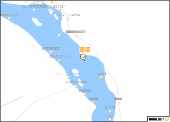 map of Bia