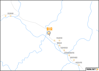 map of Bia