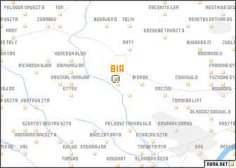 map of Bia