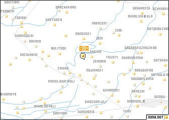 map of Bia
