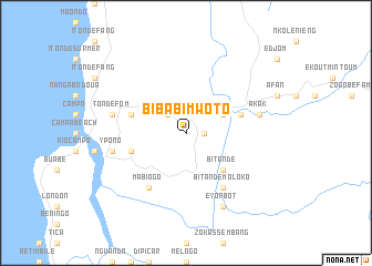 map of Bibabimwoto