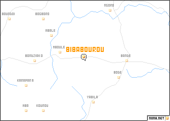 map of Bibabourou