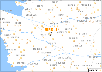 map of Bibali