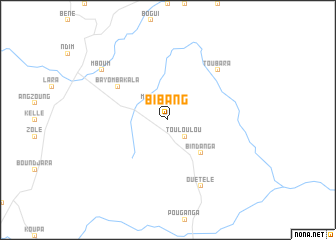 map of Bibang