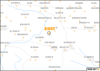 map of Biban