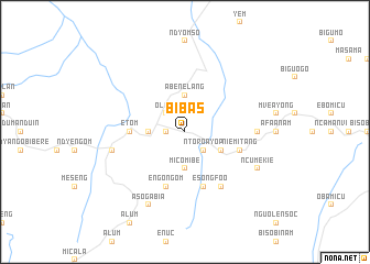 map of Bibas