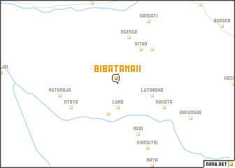 map of Bibatama II