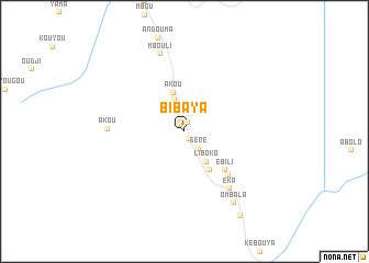 map of Bibaya