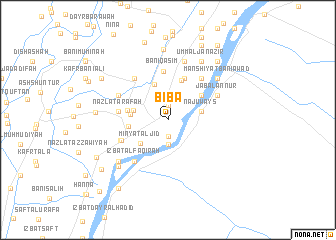 map of Bibā