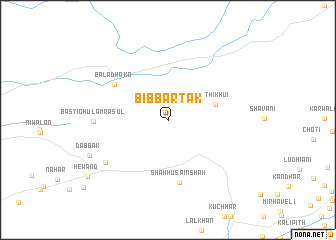 map of Bibbartak