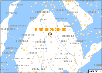 map of Bībbīpur Dammar