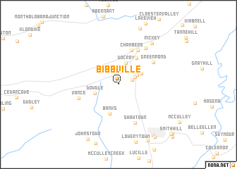 map of Bibbville