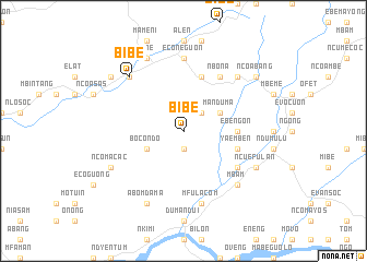 map of Bibe