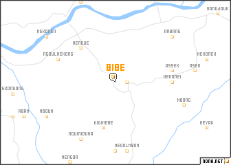 map of Bibé