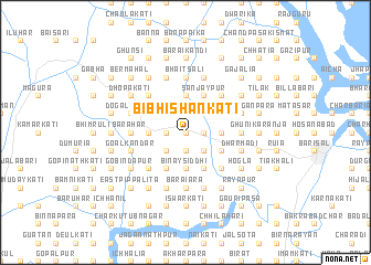 map of Bibhishankāti