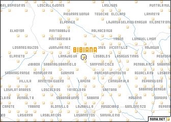 map of Bibiana