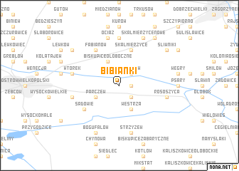 map of Bibianki