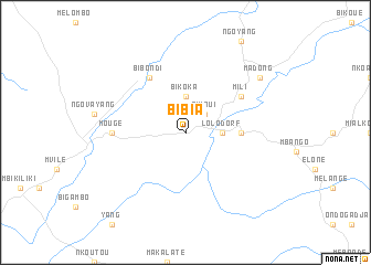 map of Bibia