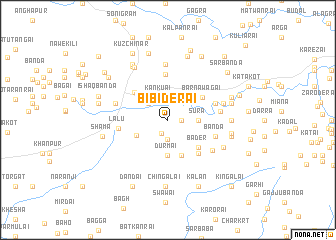 map of Bībi Derai